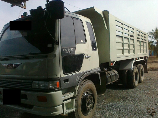 ขายสิบล้อดั๊มพ์ HINO 3H เครื่องเดิม เกียร์เดิม เก็บงานเรียบร้อยพร้อมลุย