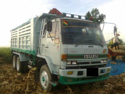 ขาย ISUZU 195 นางฟ้าแท้ เครื่องเดิม เกียร์เดิม ดั๊มพ์สามมิตร ทะเบียนพร้อม