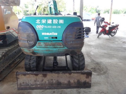 ขายรถแบคโฮ KOMASTU PC35R8 เก่าญี่ปุ่นไม่เคยใช้งานในไทย