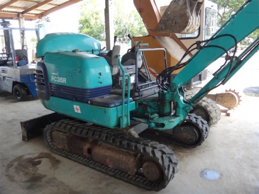 ขายรถแบคโฮ KOMASTU PC35R8 เก่าญี่ปุ่นไม่เคยใช้งานในไทย