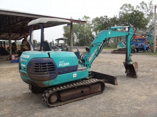 ขายรถแบคโฮ KOMASTU PC35R8 เก่าญี่ปุ่นไม่เคยใช้งานในไทย