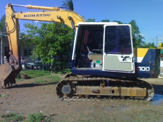 KOMATSU PC100-5 คอลโทลสั้น สภาพเก่านอก รถสวยมาก