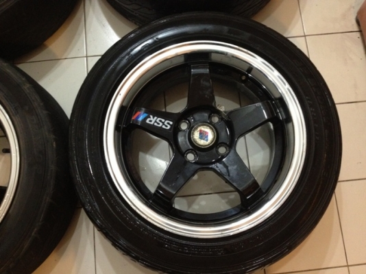 ขายล้อมือ2 ลายSSR ขอบ15 4 รู100+ยาง ราคา 3,900 บ. !!ถูกเหลือ