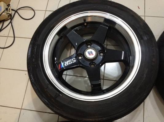 ขายล้อมือ2 ลายSSR ขอบ15 4 รู100+ยาง ราคา 3,900 บ. !!ถูกเหลือ