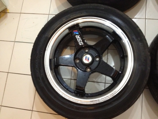 ขายล้อมือ2 ลายSSR ขอบ15 4 รู100+ยาง ราคา 3,900 บ. !!ถูกเหลือ