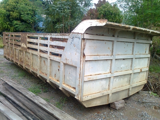 ขาย กระบะท้องเรือ 10 ล้อ พร้อมชุดดัมพ์