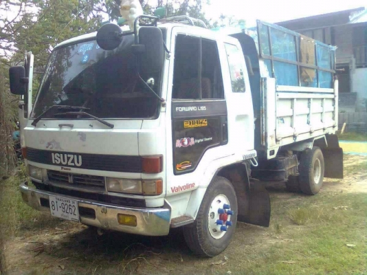 ISUZU ROCKY 195 HP 6HE1 หกล้อดั๊มพ์ ไฟฟ้า แอร์ พวงมาลัยเพาเวอร์ ทริ๊ปฟี้ ช่วงล่างยาง 8.25 ขอบ 16 เอกสารทะเบียนภาษีครบพร้อมโอนครับ