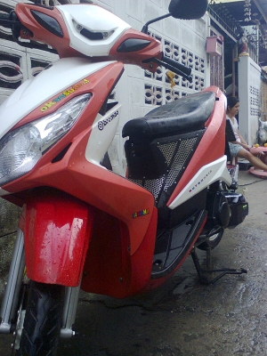 ขายmio 125 ปี2011 เครื่องเดิม ล้อแม็ก