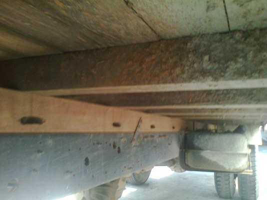 กระบะคาร์โก้คอกเหล็ก 6 ล้อ ยาว 6 เมตร