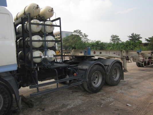 ขายรถหัวลาก HINO MEGA ยูโร 2   260 แรงม้า แก๊ส NGV 8 ถัง