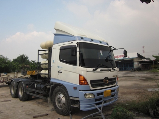 ขายรถหัวลาก HINO MEGA ยูโร 2   260 แรงม้า แก๊ส NGV 8 ถัง