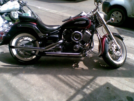 yamahaแด็กสตาร์400คราสสิคปี99รถสวยพร้อมใช้ราคาถูกๆ89,000ราคาต่อลองใด้คับ086-5414120อั๋น-ชมรูปดูคับ