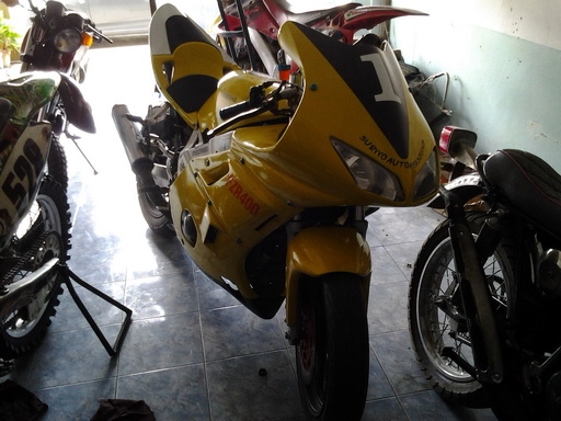 FZR400 ทะเบียน