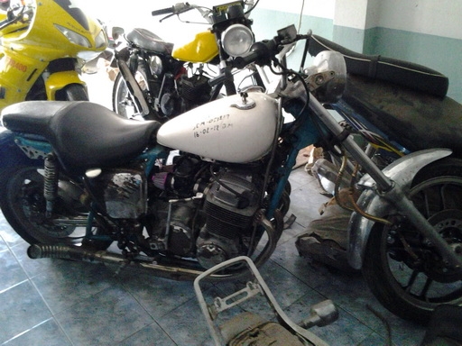 FZR400 ทะเบียน