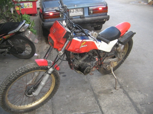 à¸‚à¸²à¸¢ Honda TLR 200 cc à¸§à¸´à¸šà¸²à¸à¸›à¸£à¸°à¸à¸­à¸šà¹ƒà¸«à¸¡à¹ˆà¸™à¸³à¹€à¸‚à¹‰à¸²à¸à¸µà¹ˆà¸›à¸¸à¹ˆà¸™ à¹€à¸„à¸£à¸·à¹ˆà¸­à¸‡à¸”à¸µà¸¡à¸²à¸ à¸£à¸²à¸„à¸² 27,500