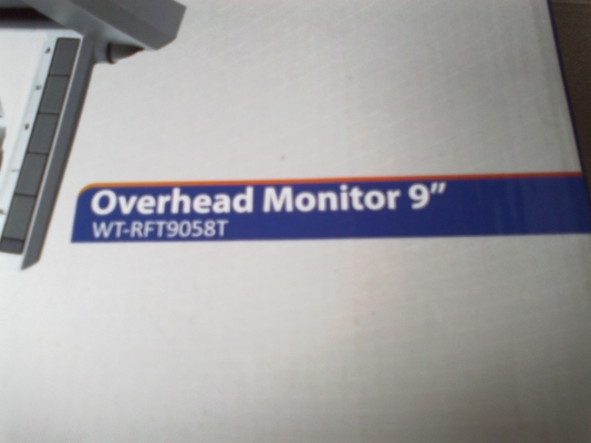 ขายทีวีเพดาน WORLDTECH 9" รุ่น WT-RFT9058T