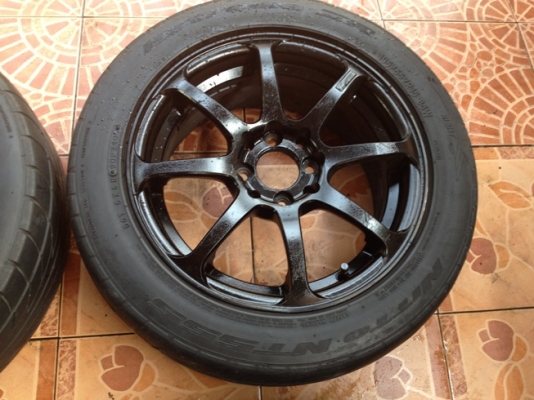 ขายล้อแม็กซ์มือ2 Model 8 ขอบ15 4รู100 + ยาง ราคา 6,900 บาท