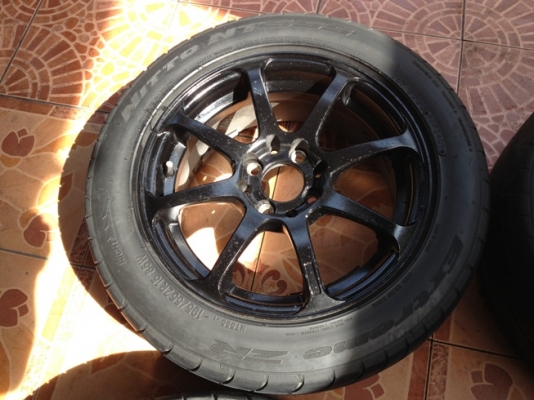 ขายล้อแม็กซ์มือ2 Model 8 ขอบ15 4รู100 + ยาง ราคา 6,900 บาท