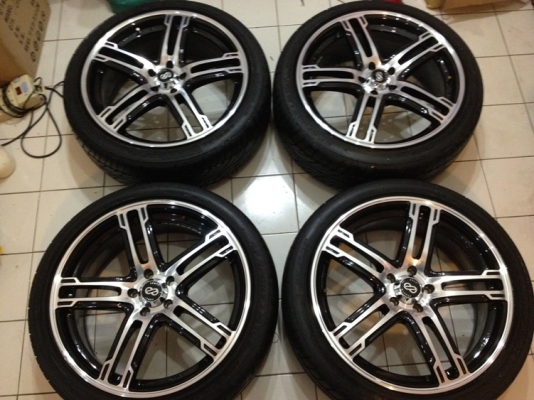 ขายล้อแม็กมือ2 18 Enkei FD-05 5 รู 100+ยางปี12 ราคา18900 บาท