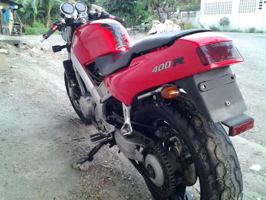 //// honda Bros400 + ทะเบียนโอนขนส่ง สภาพสวยๆ /////