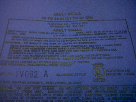 เสื้อชูชีพ Slippery สภาพใหม่มาก ไม่เคยลงน้ำ เก็บอย่างเดียว เสื้อชูชีพ Slippery สภาพใหม่มาก ไม่เคยลงน้ำ เก็บอย่างเดียว