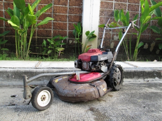 รหัส:12000888รถตัดหญ้าใช้เครื่องเบนซินGK1พร้อมทำงานwww.nihonmono.com