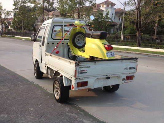 กระป้อนอก 4x4 หัวแตงโม แค๊ป+หลังคาสูง+เบาะปรับเอนได้ ห้องโดยสารกว้าง หายาก