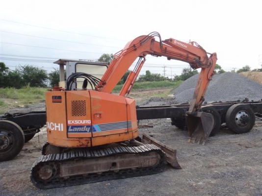 HITACHI EX50URGขายแบคโฮนำเข้าญี่ปุ่นไม่เคยใช้งานในไทย