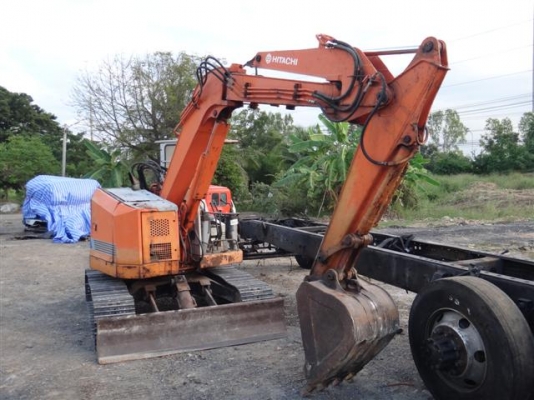HITACHI EX50URGขายแบคโฮนำเข้าญี่ปุ่นไม่เคยใช้งานในไทย