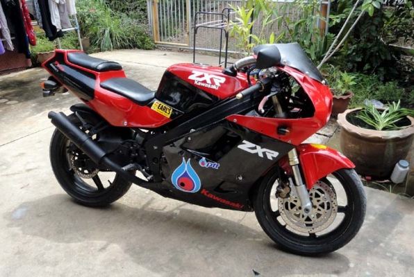 ขาย kawasaki zxr250 ทะเบียน 45000