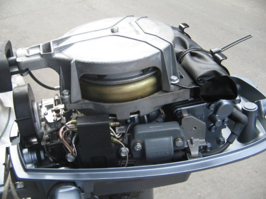 ขาย เครื่องเรือ Yamaha 5 แรง สภาพดี เครื่องดี ราคา 18,500