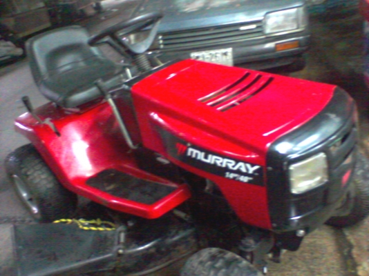 ขาย รถตัดหญ้านั่งขับยี่ห้อ Murray 14 hp สภาพสวยเครื่องดี ประกอบใหม่นำเข้าญี่ปุ่น ราคา 58,000