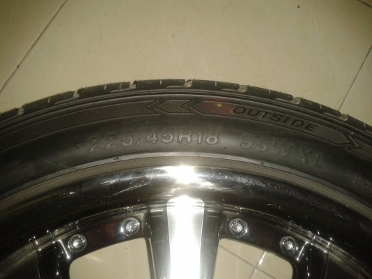 ขายล้อ vip W work Varianza V5S ขอบ 18