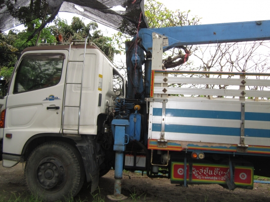 HINOMEGAเครนTADANO-5ตัน5ปลอก4ชักท้องV