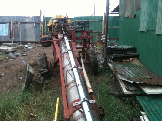 ขายเครื่องสูบน้ำท่อพญานาคสแตนเลสหนา ขนาดใหญ่ 10นิ้ว ขับได้มีเฟืองท้าย