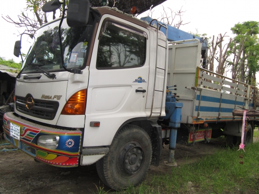 HINOMEGAเครนTADANO-5ตัน5ปลอก4ชักท้องV