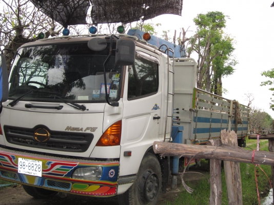 HINOMEGAเครนTADANO-5ตัน5ปลอก4ชักท้องV