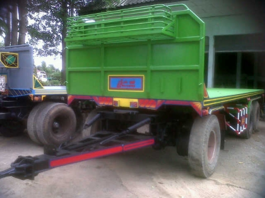 ขายลูกพ่วง 3เพลา ปี55 ชุดโอนพร้อมทะเบียนเต็ม ขาย 360,000.-