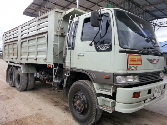 ขายด่วนHINOสิงห์ไฮเทค FM3M สองเพลาดั้ม240แรงมีลำโพงลากลูกสภาพพร้อมใช้โทรเลย0801515451 0811838154