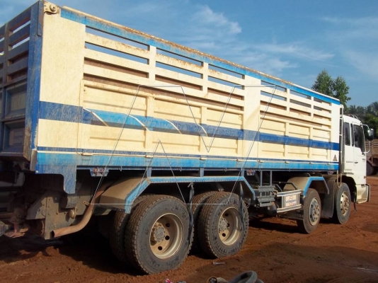 ขาย ฮีโน่โปรเฟีย 320 แรง ใช้แก๊สNGV 8 ถัง ร่วมน้ำมัน / 12 ล้อดั๊ม / ปี 2554 ( มี 2 คัน! )