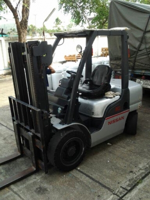 ราคาพิเศษสุดๆ รถยกนิสสัน 3 ตัน เครื่องดีเซล เกียร์ออโต้ สภาพสมบูรณ์พร้อมใช้งานได้เลย