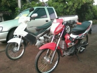 ฮอนด้า โซนิค+สปาค 135 ทะเบียน+พรบ  ไม่ขาด