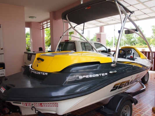 ขาย jet boat seadoo มีซุปเปอร์ชาร์จ 150 speedster 215 แรงม้า