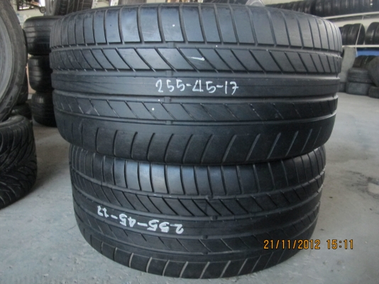 255-45-17   continental 1คู่    ยางนอกประเทศ