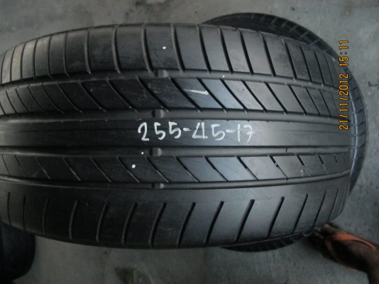 255-45-17   continental 1คู่    ยางนอกประเทศ