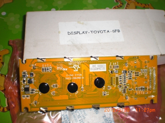 ขายหน้าจอไฟฟ้าใหม่ toyota 6fb