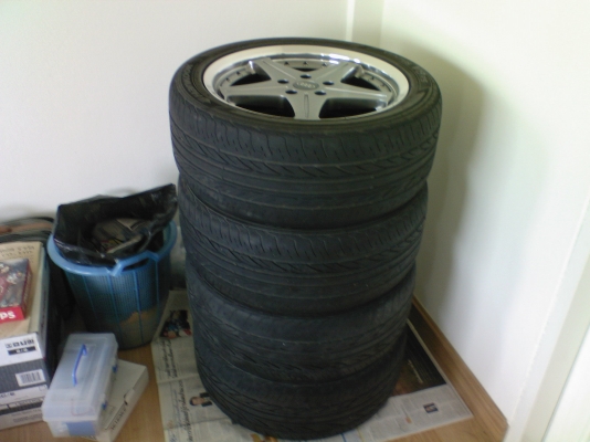 ขายแม็ก audi 17*7.5 off 38 พร้อมยาง ขายแม็ก audi 17*7.5 off 38 พร้อมยาง