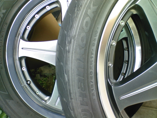 ขายแม็ก audi 17*7.5 off 38 พร้อมยาง ขายแม็ก audi 17*7.5 off 38 พร้อมยาง