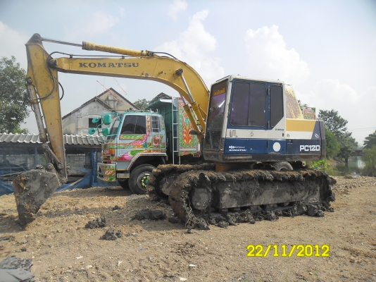 ขายแม็กโครKOMTASU-PC-120-5ไฟฟ้าครบพร้อมใช้