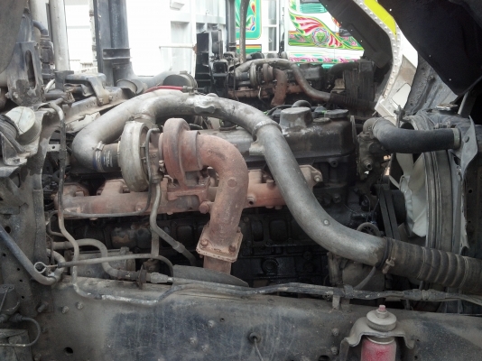 ต้องการขาย หัวลาก 10 ล้อ FUSO ยูโร1 เครื่อง 6D16 เทอร์โบ อินเตอร์คูลเลอร์ ติดแก๊ส
